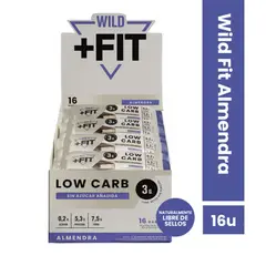 WILD FOODS - Barra de chocolate Wild Fit - Almendra 16 unidades