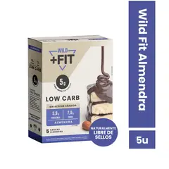 WILD FOODS - Barra de chocolate Wild Fit - Almendra 5 unidades