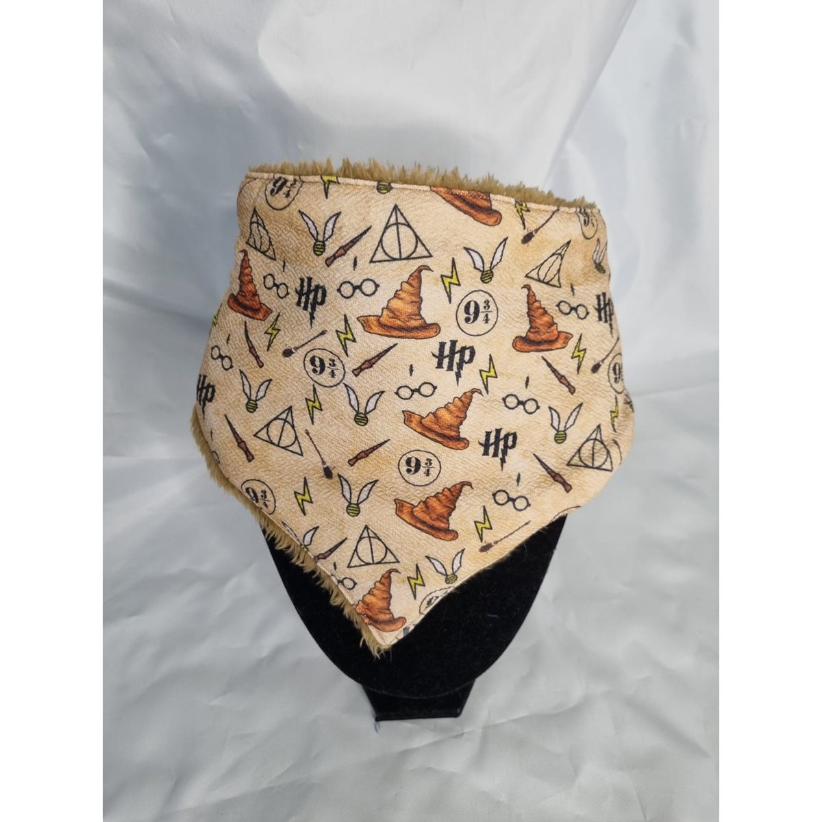 EL MUNDO DE EMMA - Bandana mascota invierno animado café talla XXS