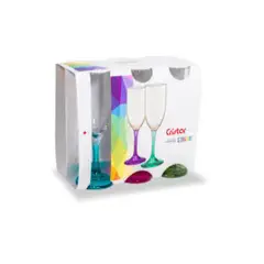 CRISTAR - Set 6 Copas De Champaña Rioja