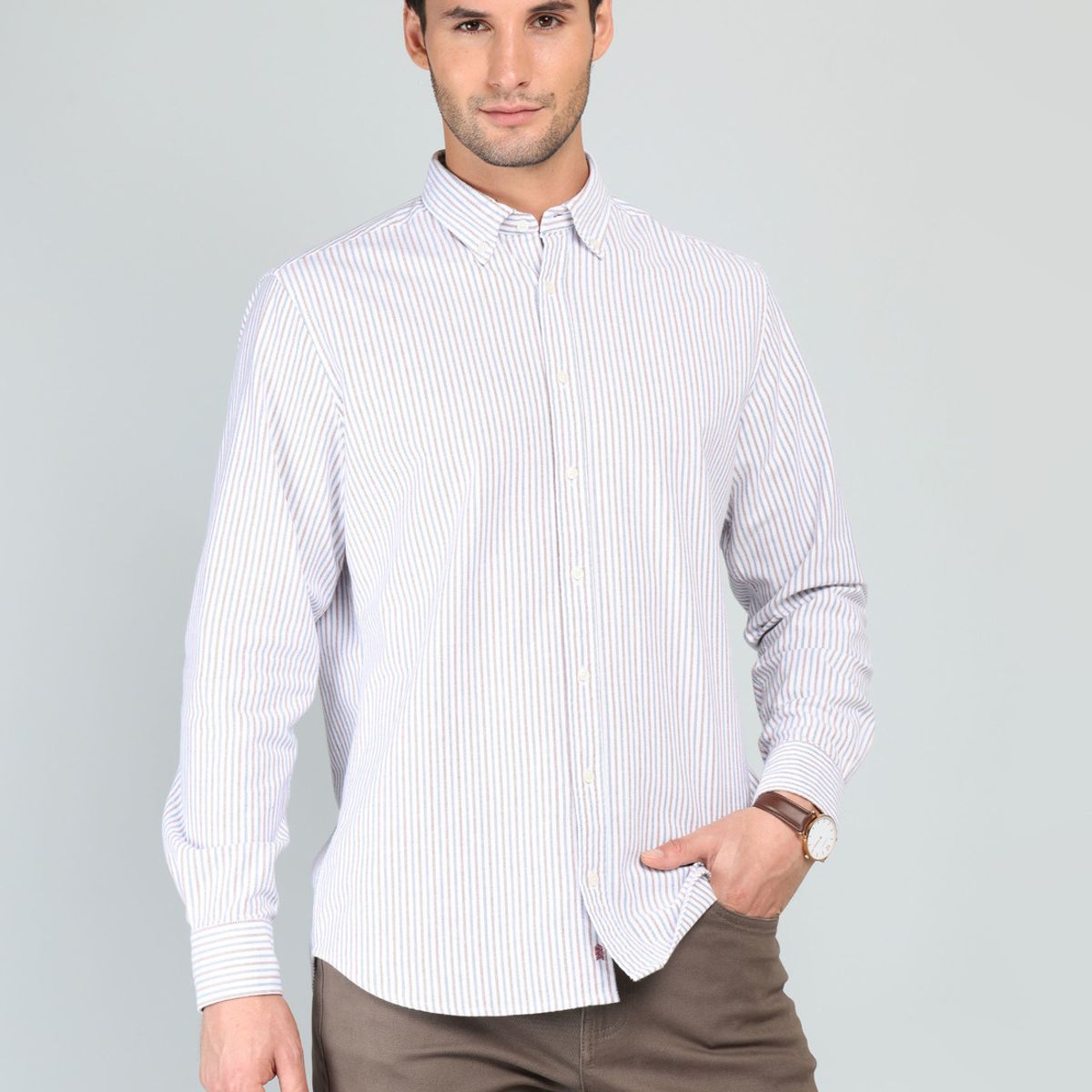 ARROW - Camisa Oxford Spandex Regular fit Rojo Arrow ARROW
