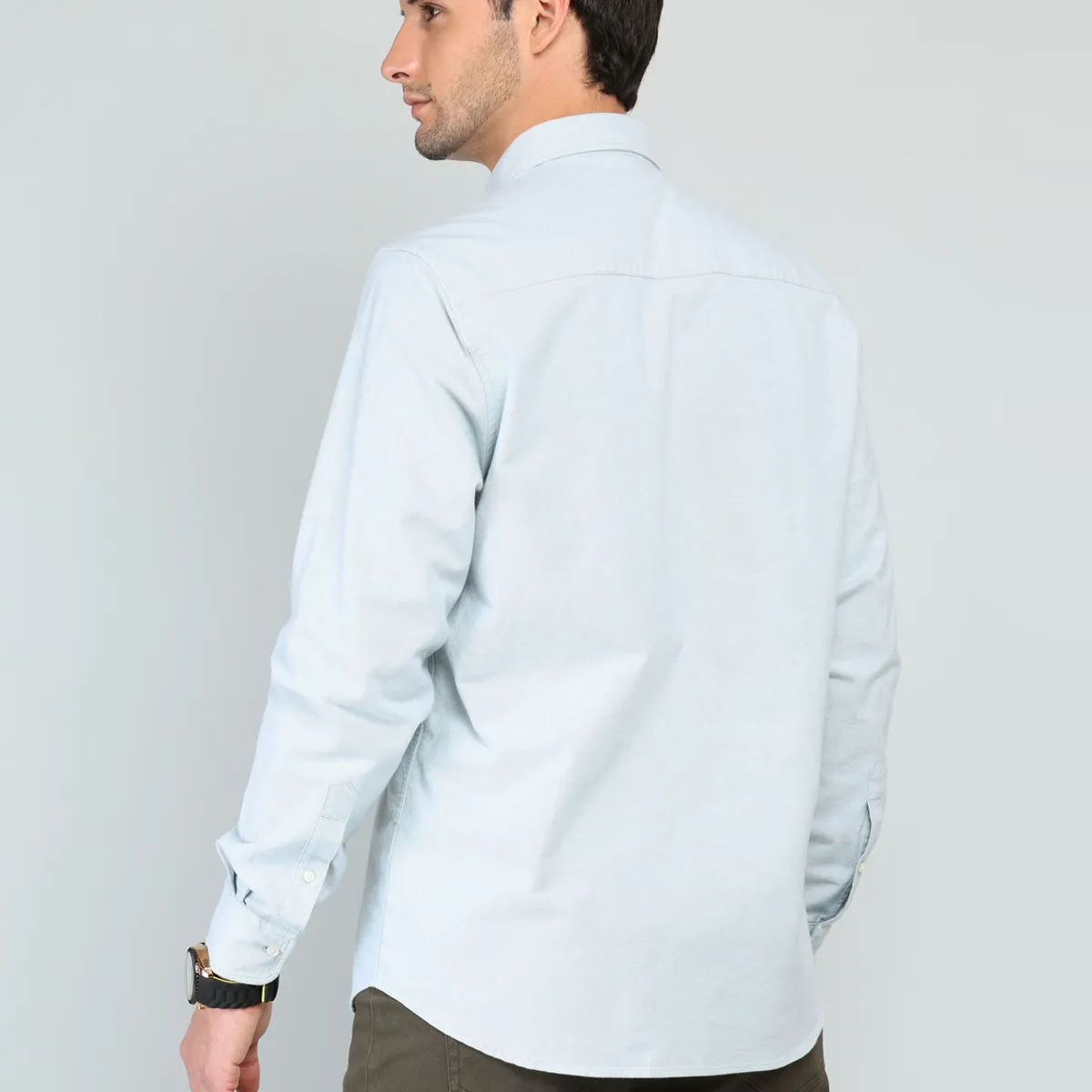 ARROW - Camisa Oxford Spandex Regular fit Verde Arrow ARROW