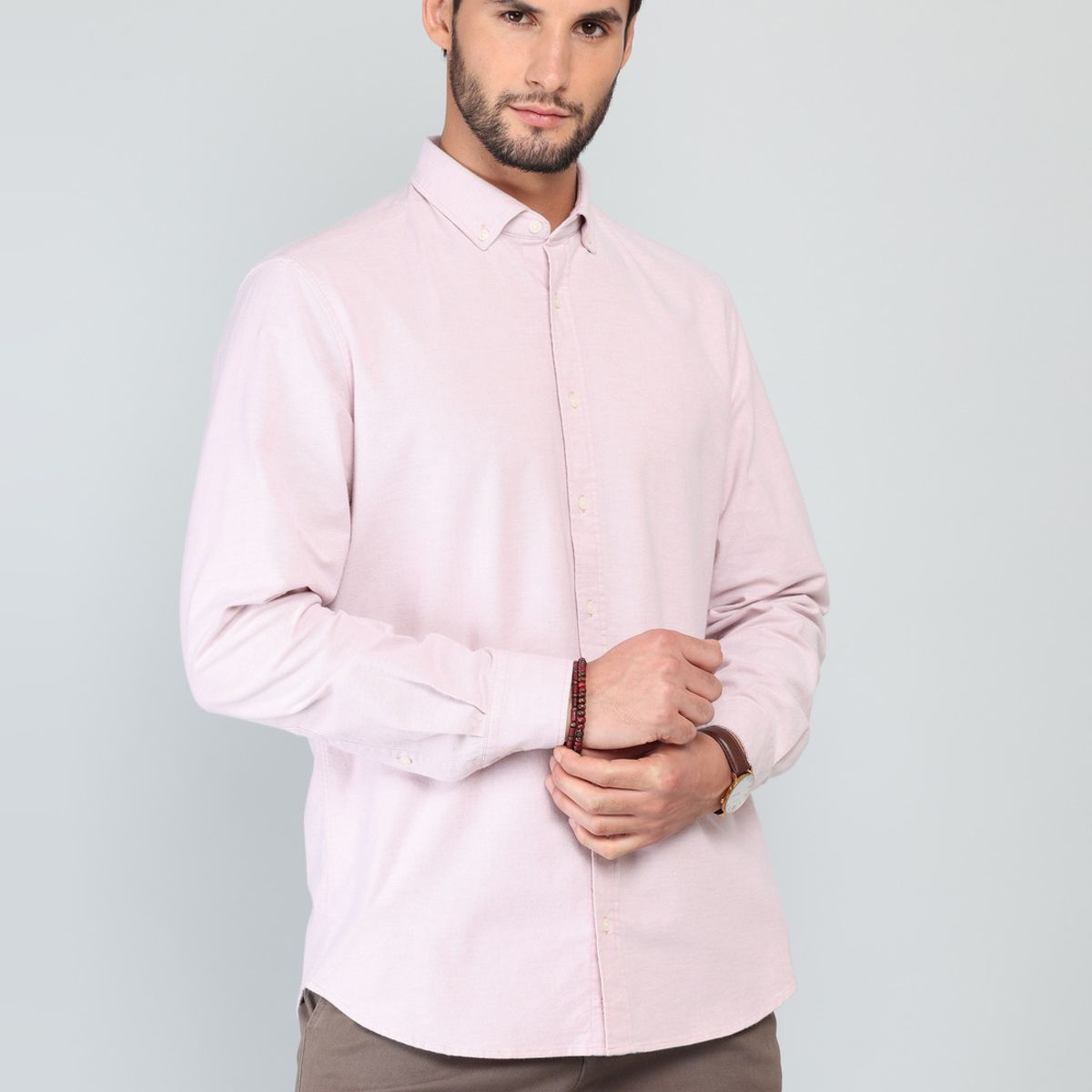 ARROW - Camisa Oxford Spandex Regular fit Rojo Arrow ARROW