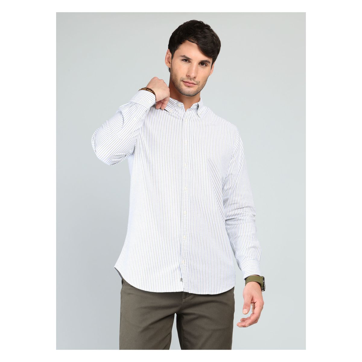 ARROW - Camisa Oxford Spandex Regular fit Verde Arrow ARROW