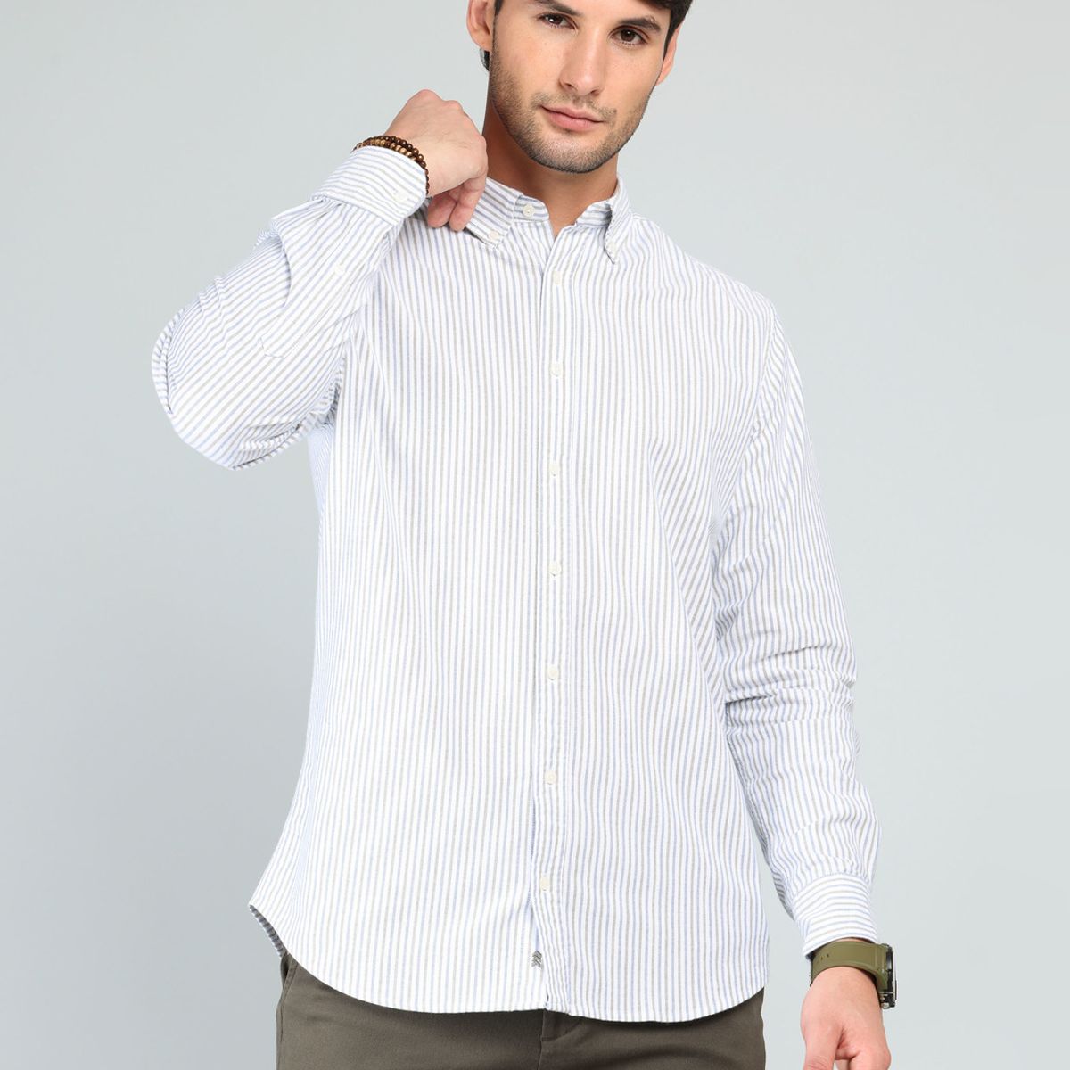 ARROW - Camisa Oxford Spandex Regular fit Verde Arrow ARROW