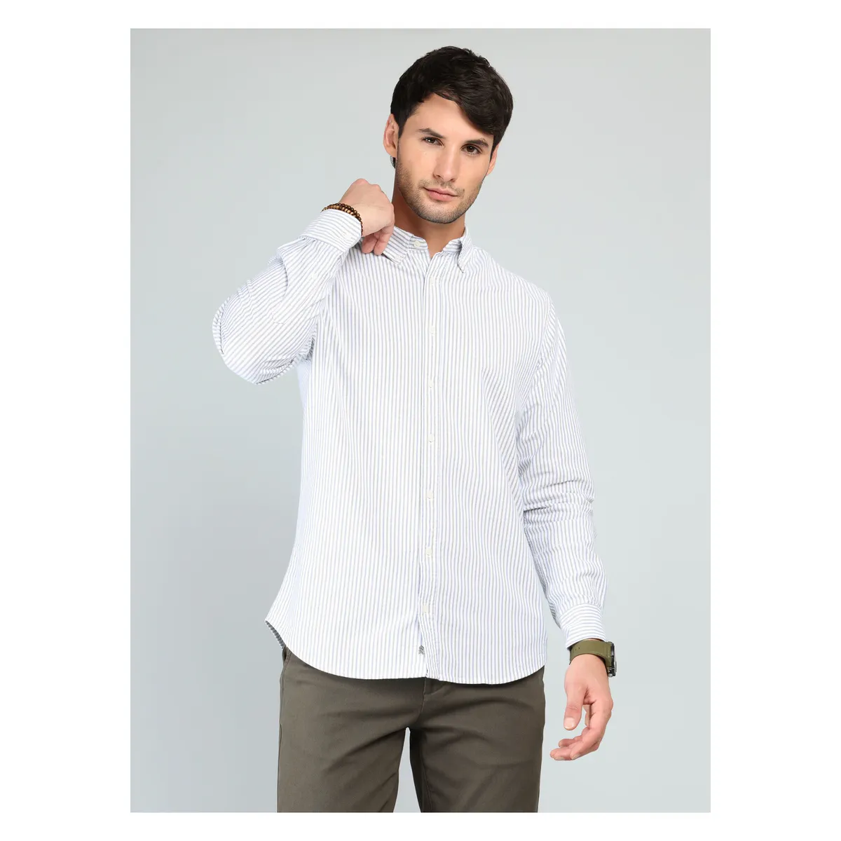 ARROW - Camisa Oxford Spandex Regular fit Verde Arrow ARROW