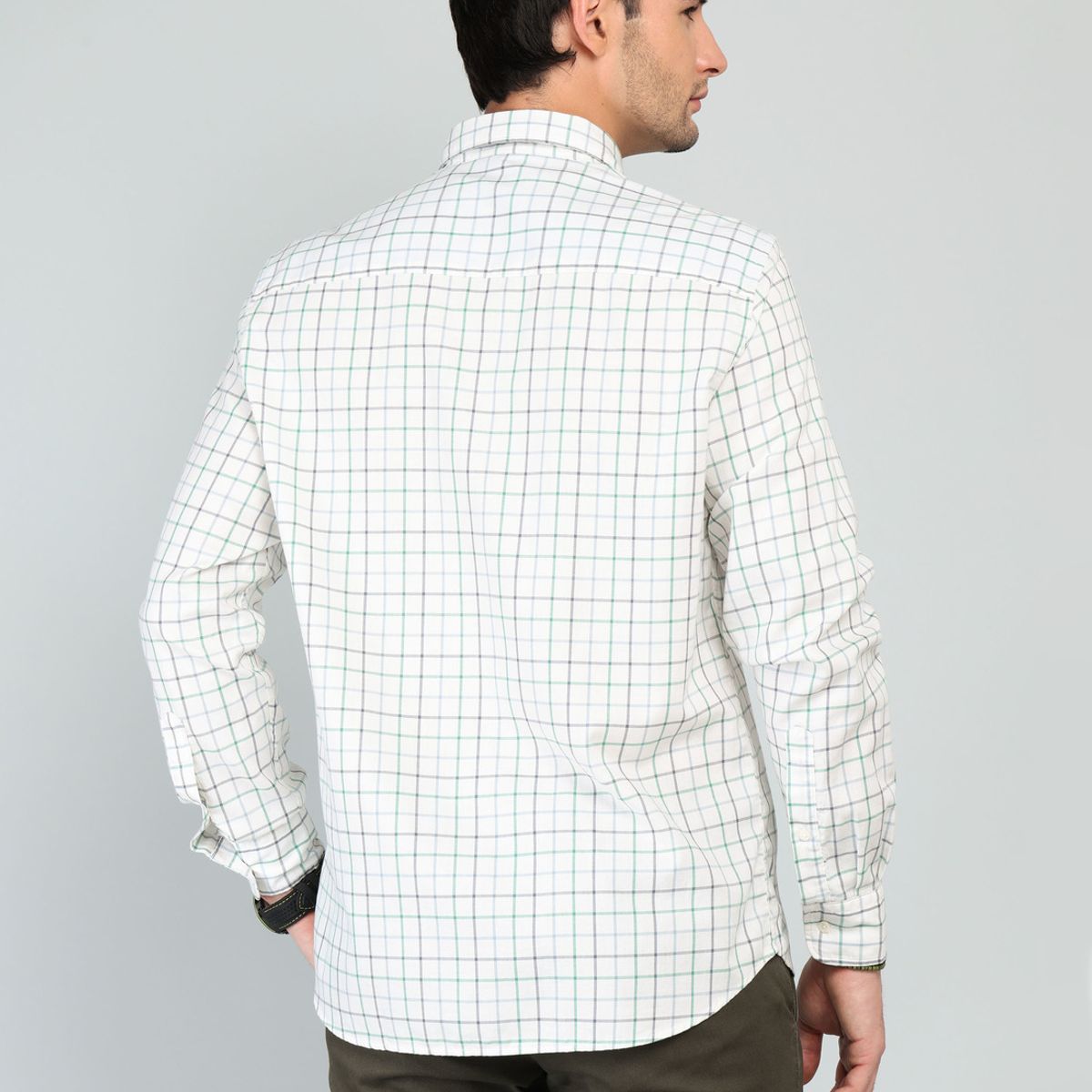 ARROW - Camisa A Cuadros Regular Fit Verde Arrow ARROW