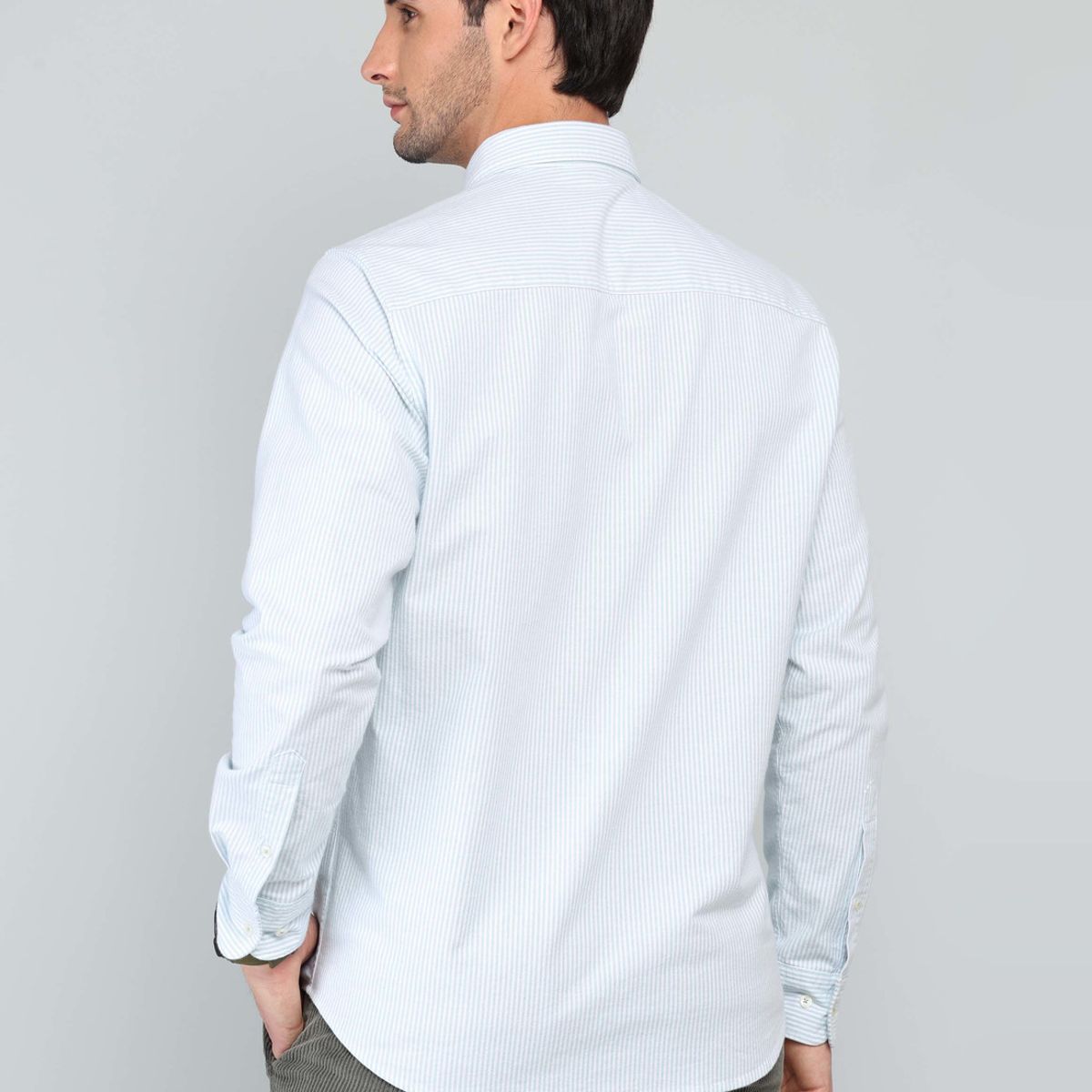 ARROW - Camisa Oxford Spandex Regular fit Verde Arrow ARROW
