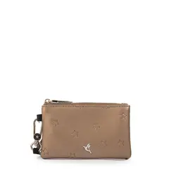 TRINUS - Monedero kael pequeña plateado oscuro