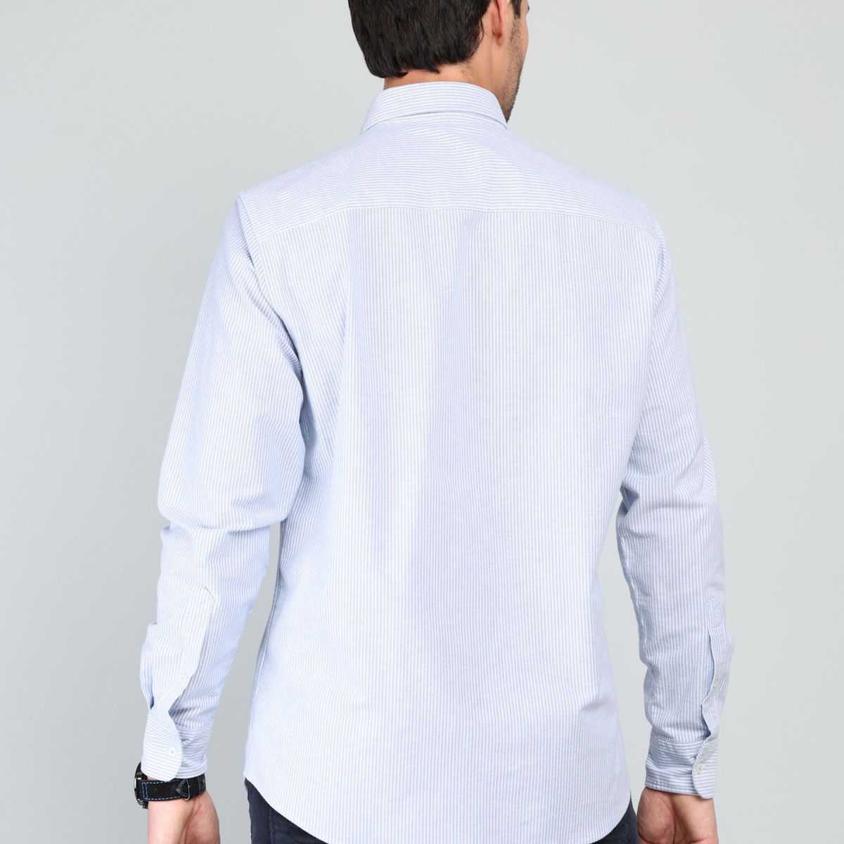 ARROW - Camisa Oxford Spandex Regular fit Celeste Arrow ARROW