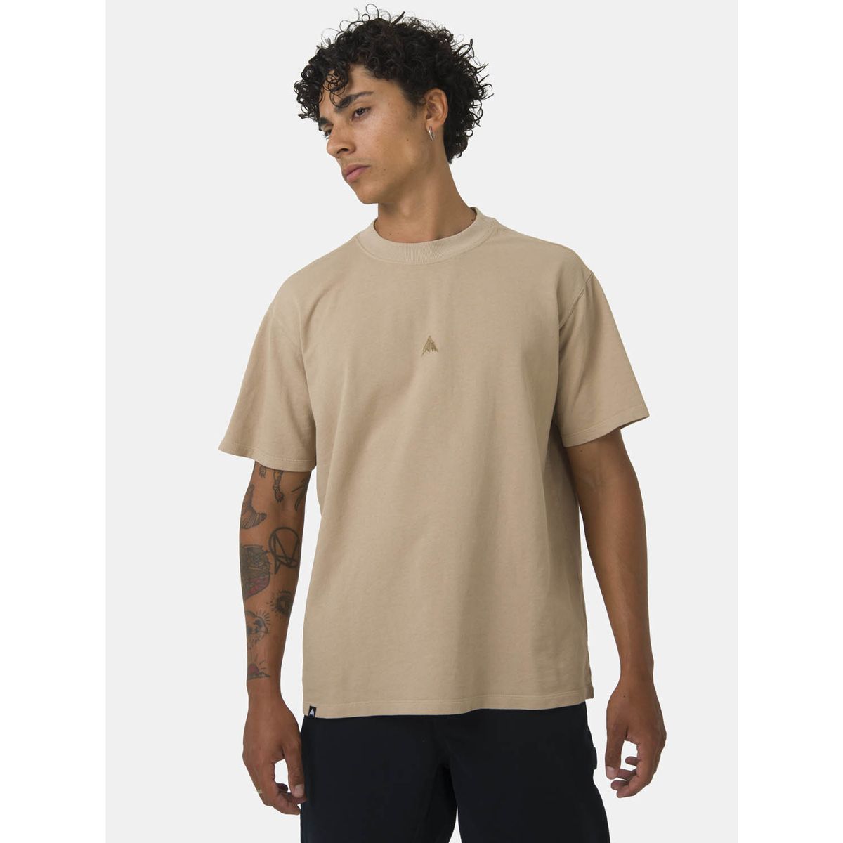 BURTON - Polera MC Hombre Legacy Beige BURTON