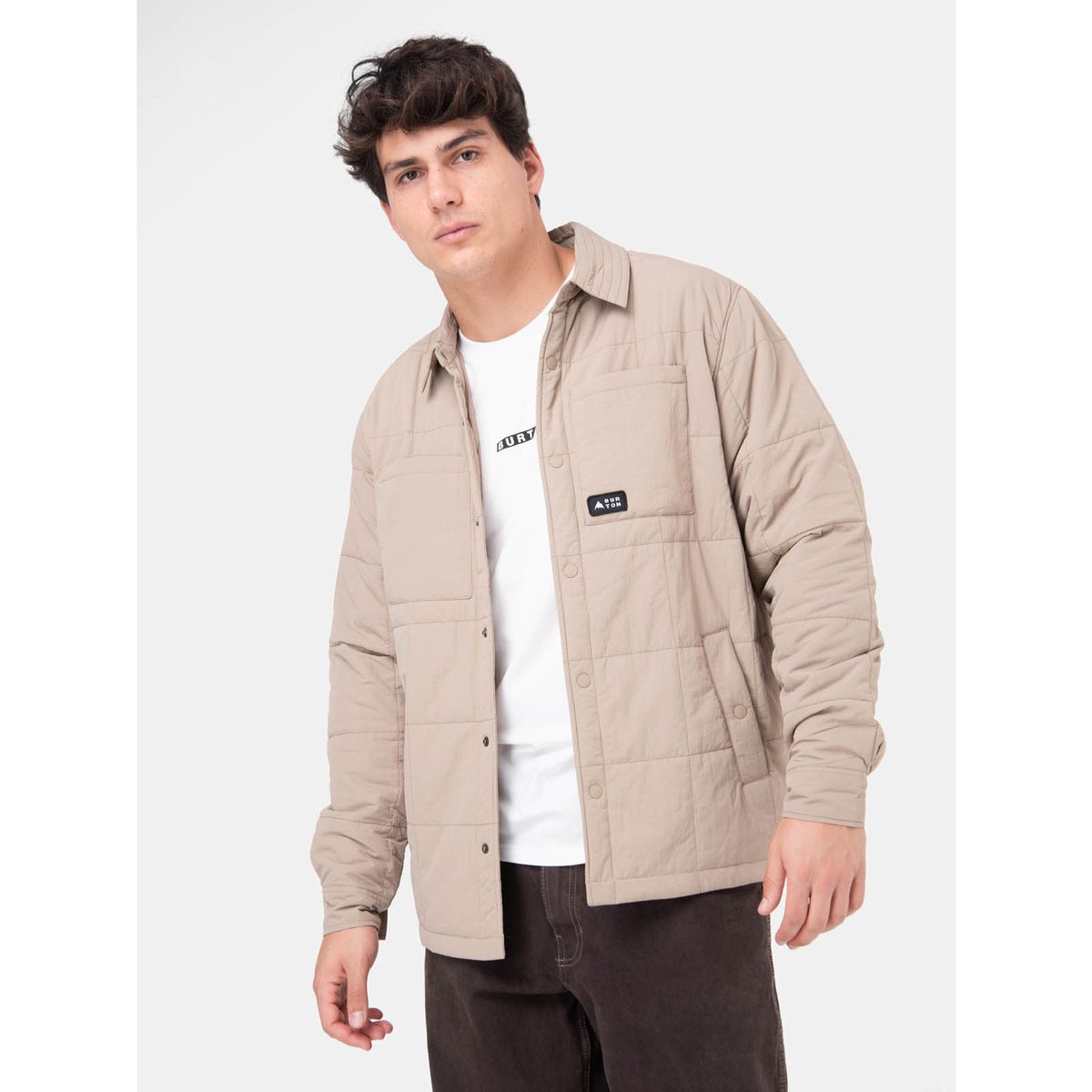 BURTON - Chaqueta Hombre Quilted Beige BURTON
