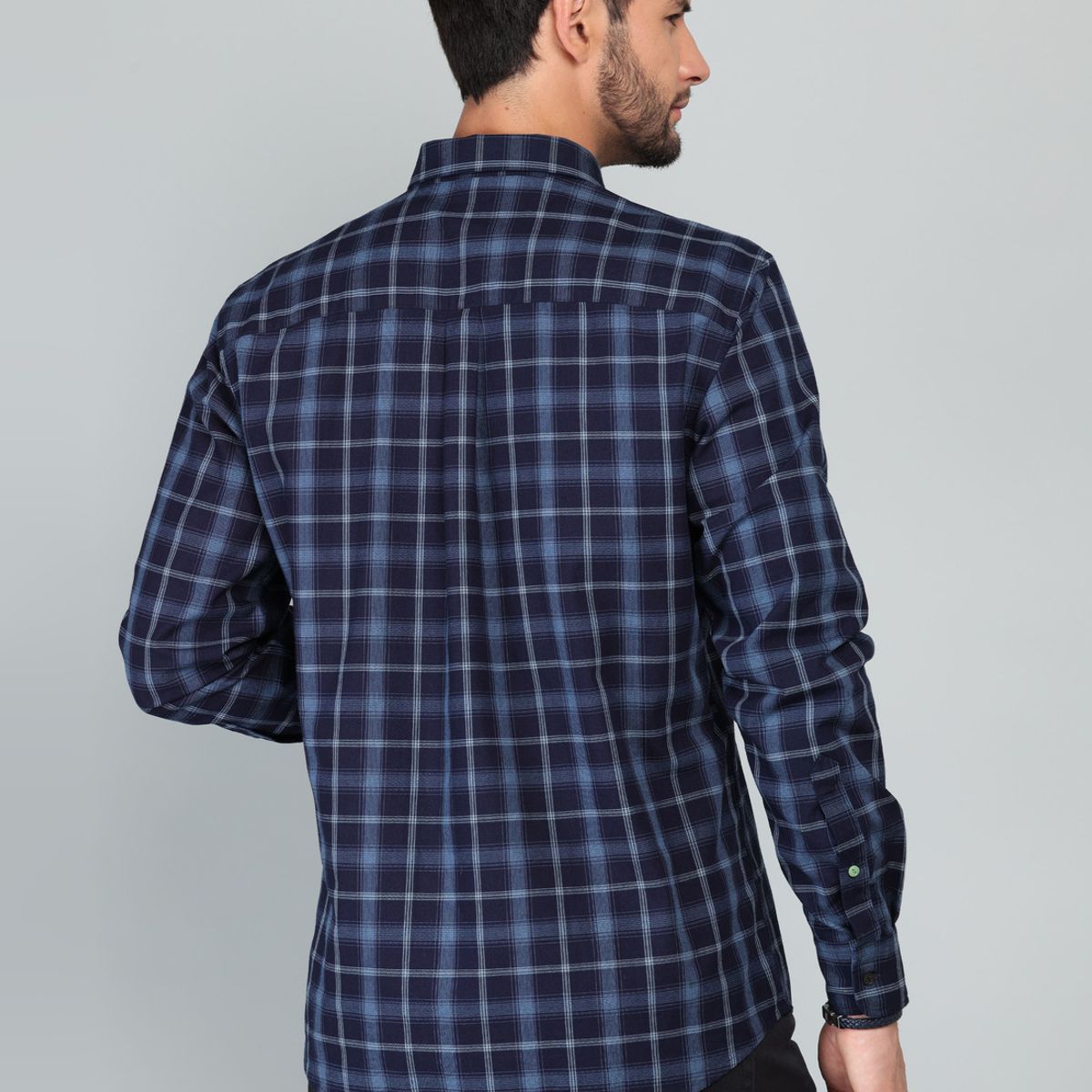 ARROW - Camisa A Cuadros Regular Fit Azul Arrow ARROW