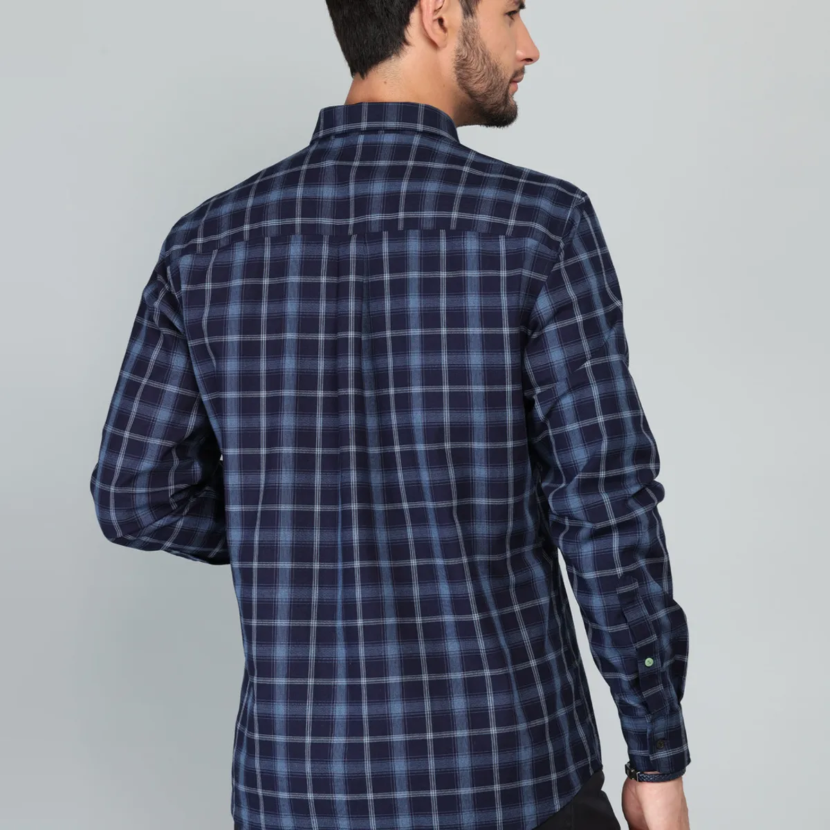ARROW - Camisa A Cuadros Regular Fit Azul Arrow ARROW