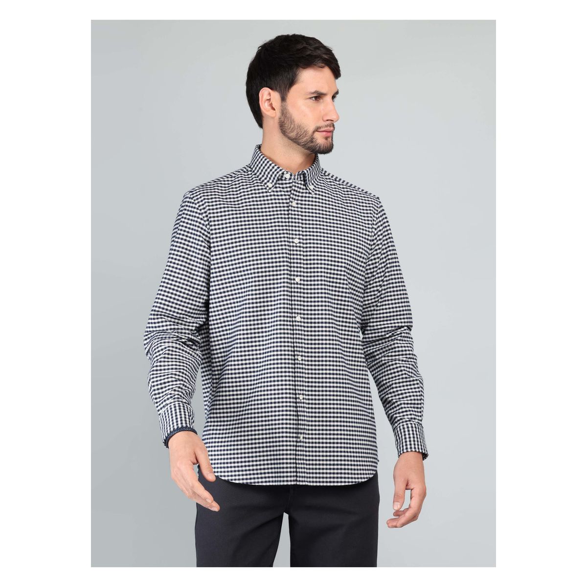 ARROW - Camisa Oxford Spandex Regular Fit Azul Arrow ARROW