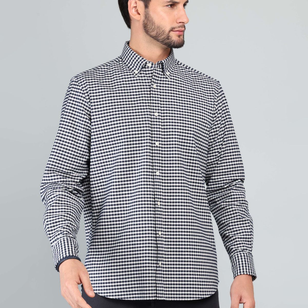 ARROW - Camisa Oxford Spandex Regular Fit Azul Arrow ARROW