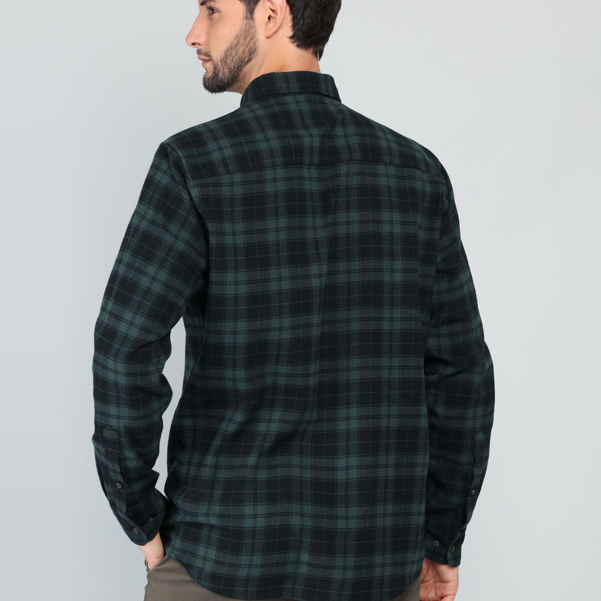 ARROW - Camisa Escocesa Regular Fit Verde Arrow ARROW