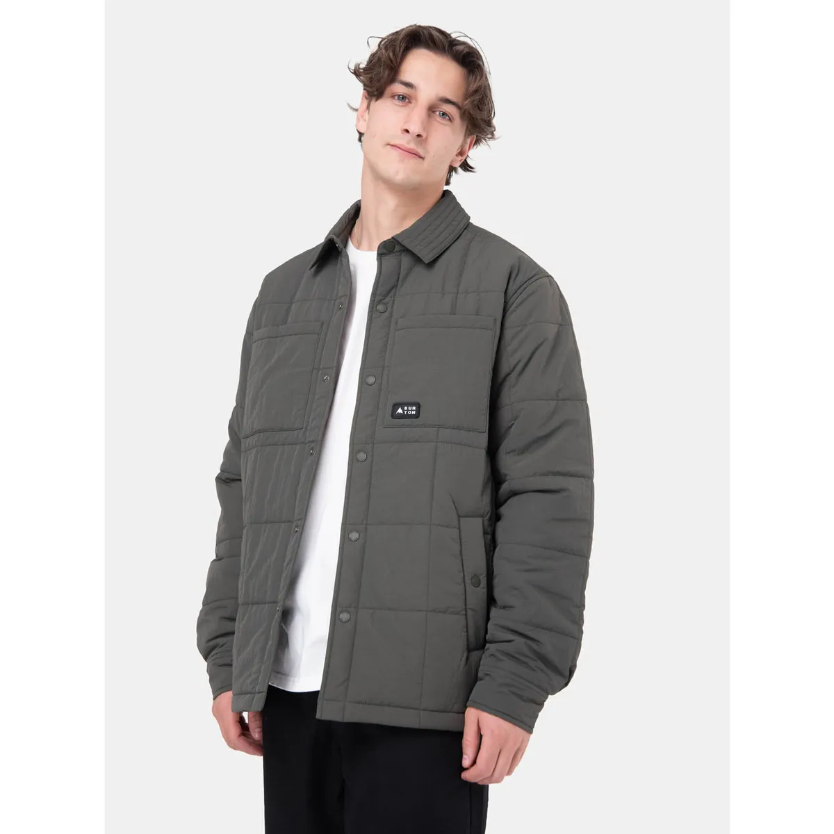 BURTON - Chaqueta Hombre Quilted Verde BURTON