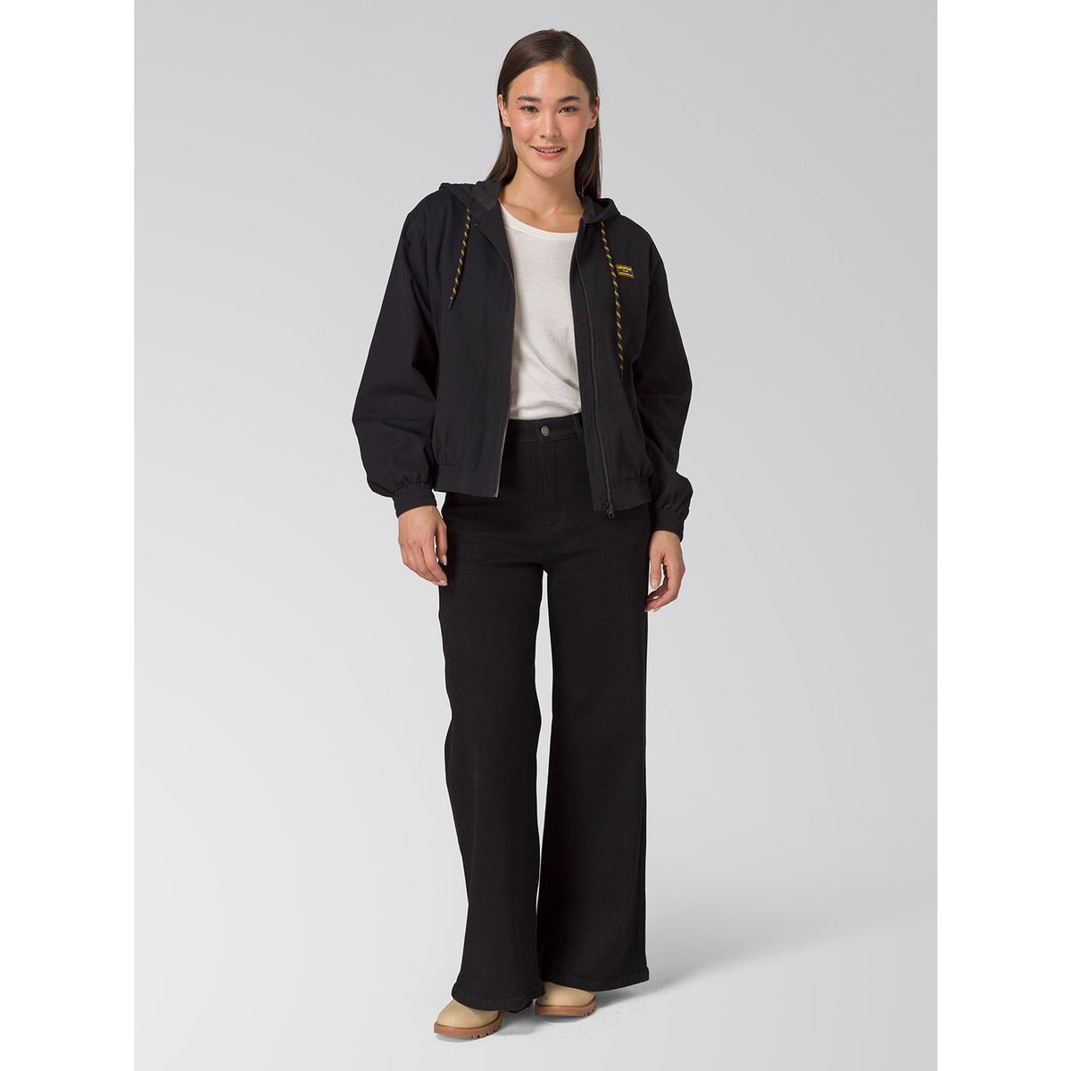 CAT - Chaqueta Mujer Utility Negro CAT