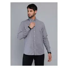 ARROW - Camisa Fantasía Regular Fit Azul Marino