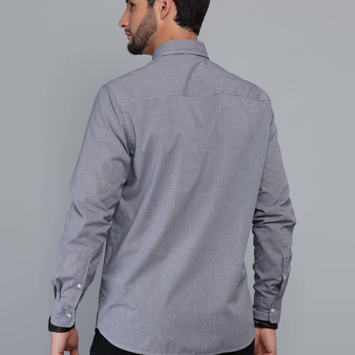 ARROW - Camisa Fantasía Regular Fit Azul Marino Arrow ARROW