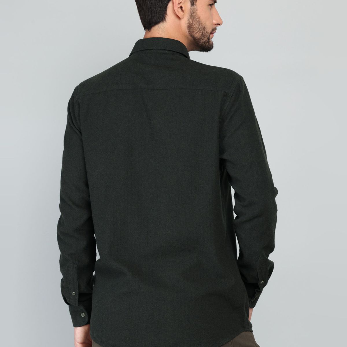 ARROW - Camisa Texturada Regular Fit Verde Arrow ARROW