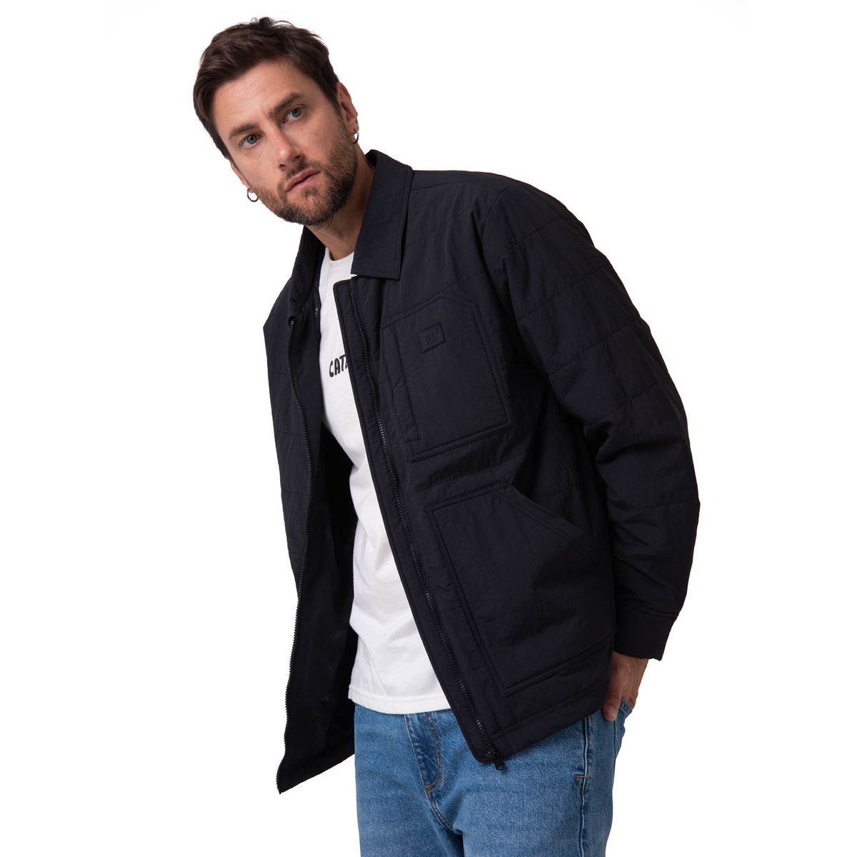 CAT - Chaqueta Hombre Work Jacket Negro CAT