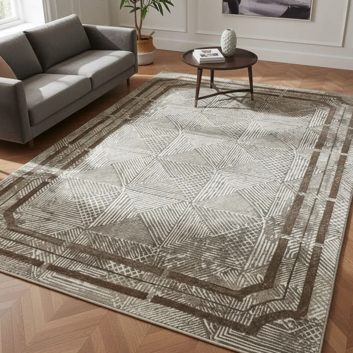 GENERICO - Alfombra Moderna 160x230 Origen Turca 073