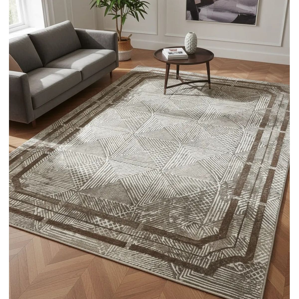 GENERICO - Alfombra Moderna 160x230 Origen Turca 073