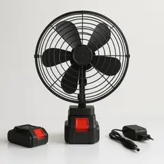 MOVI - VENTILADOR PORTÁTIL 5 ASPAS CON BATERÍA Y CARGADOR USB