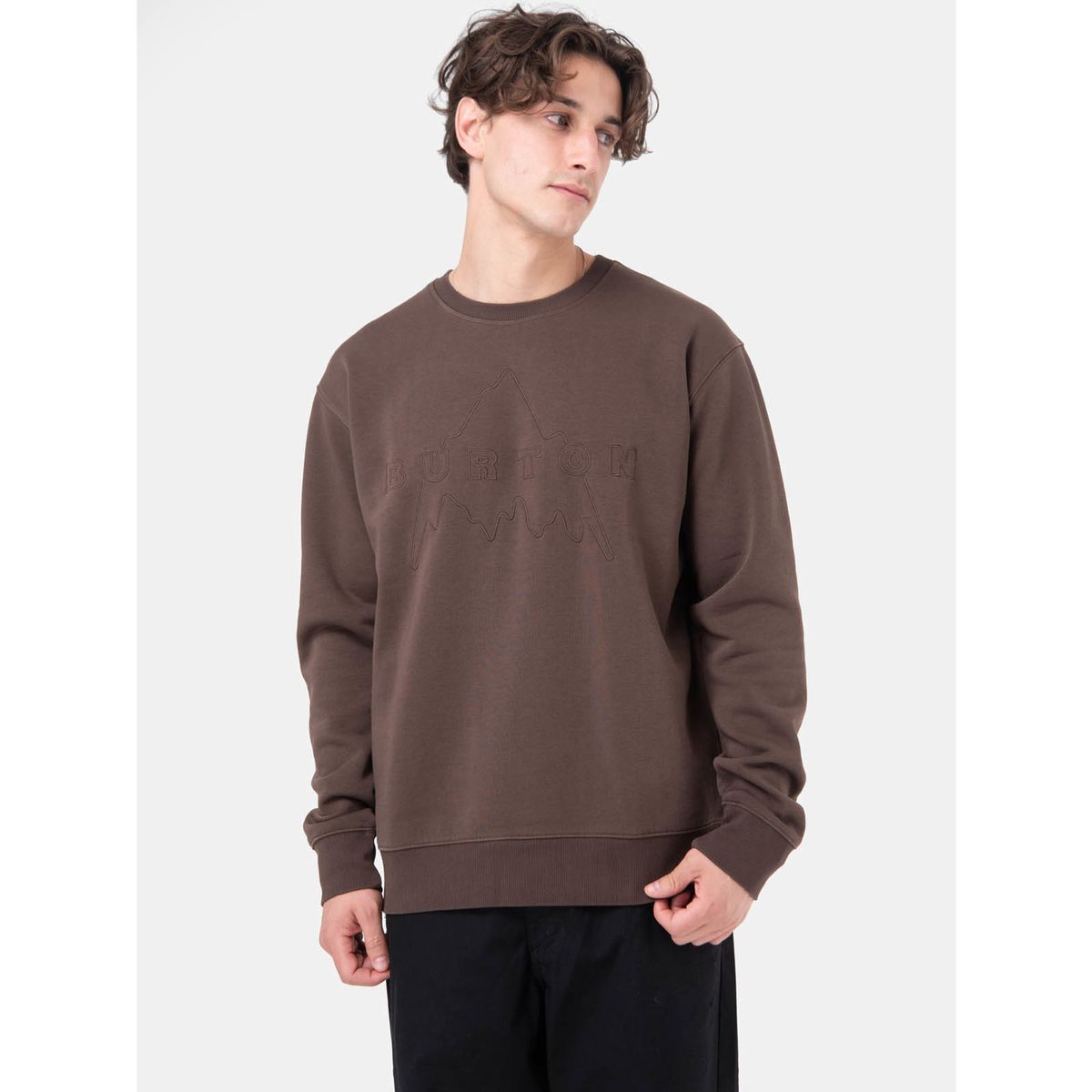 BURTON - Poleron Hombre Mountain Crew Café BURTON