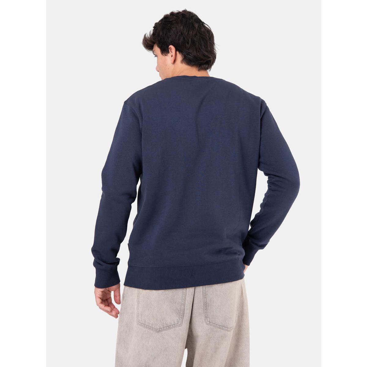 BURTON - Poleron Hombre Basic Crew Azul BURTON