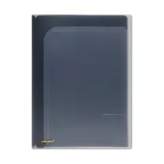 DATA ZONE - Carpeta A4 Polipropileno 6 Bolsillos Interiores Datazone Negro