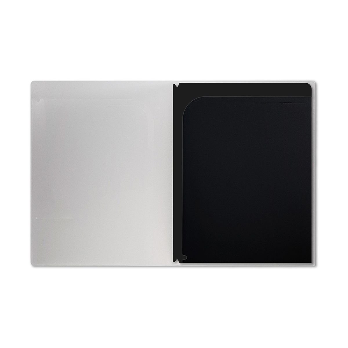 DATA ZONE - Carpeta A4 Polipropileno 6 Bolsillos Interiores  Datazone Negro