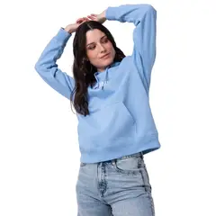 CAT - Polerón Mujer W Fleece Caterpillar Celeste