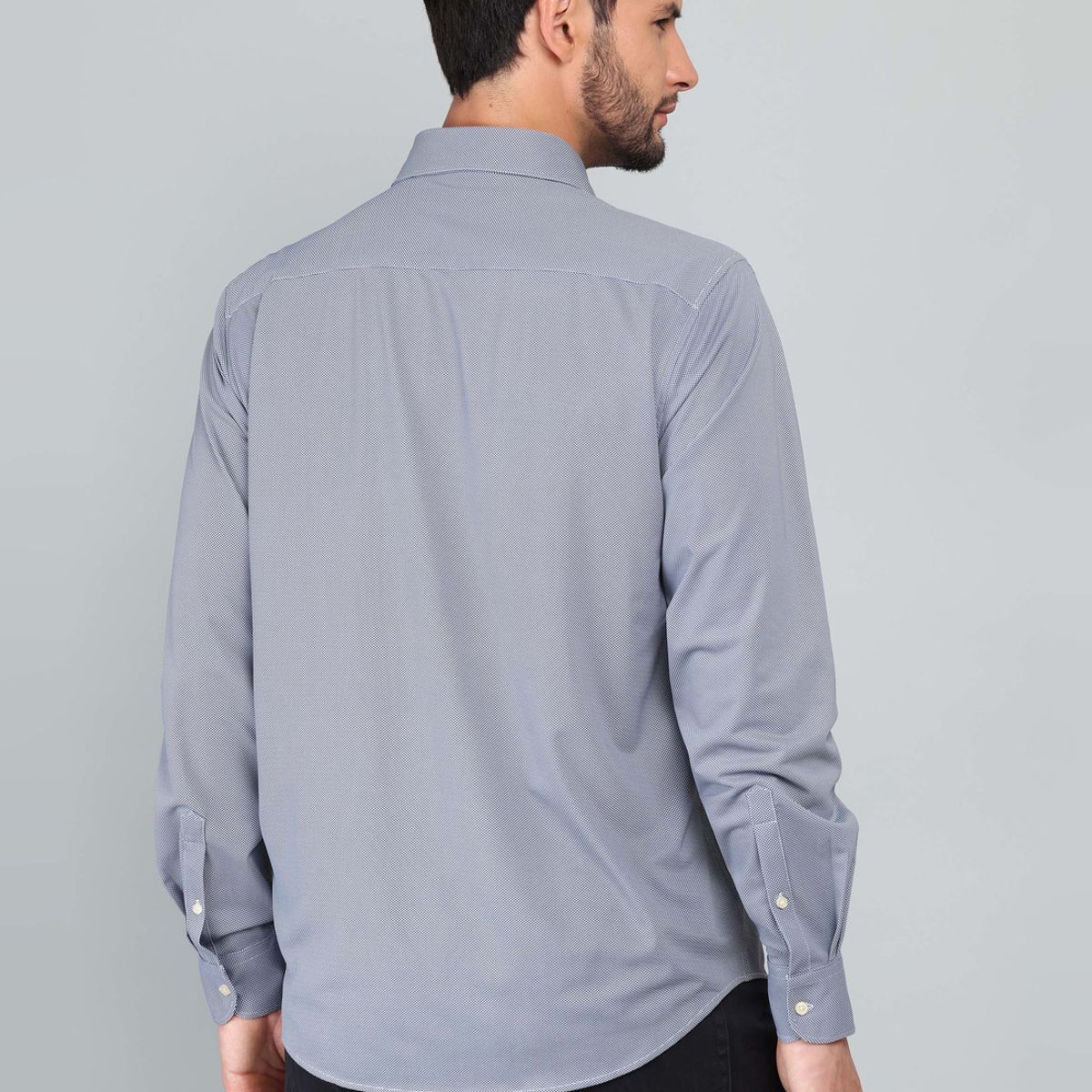ARROW - Camisa Ultra Spandex Regular Fit Azul Marino Arrow ARROW