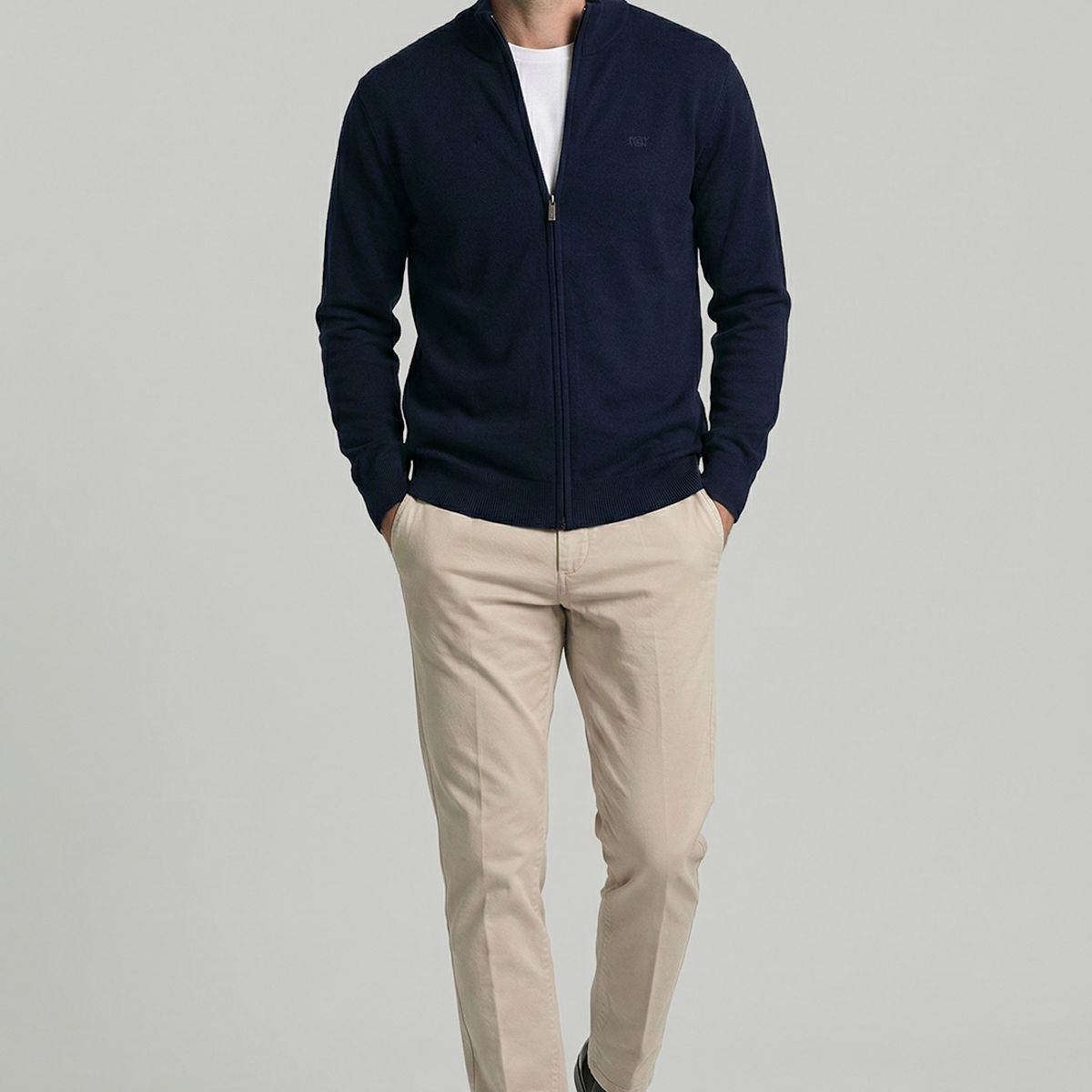 NEW MAN - Sweater Granada Navy New Man