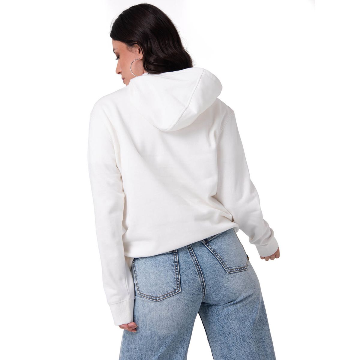 CAT - Polerón Mujer W Fleece Caterpillar Blanco CAT