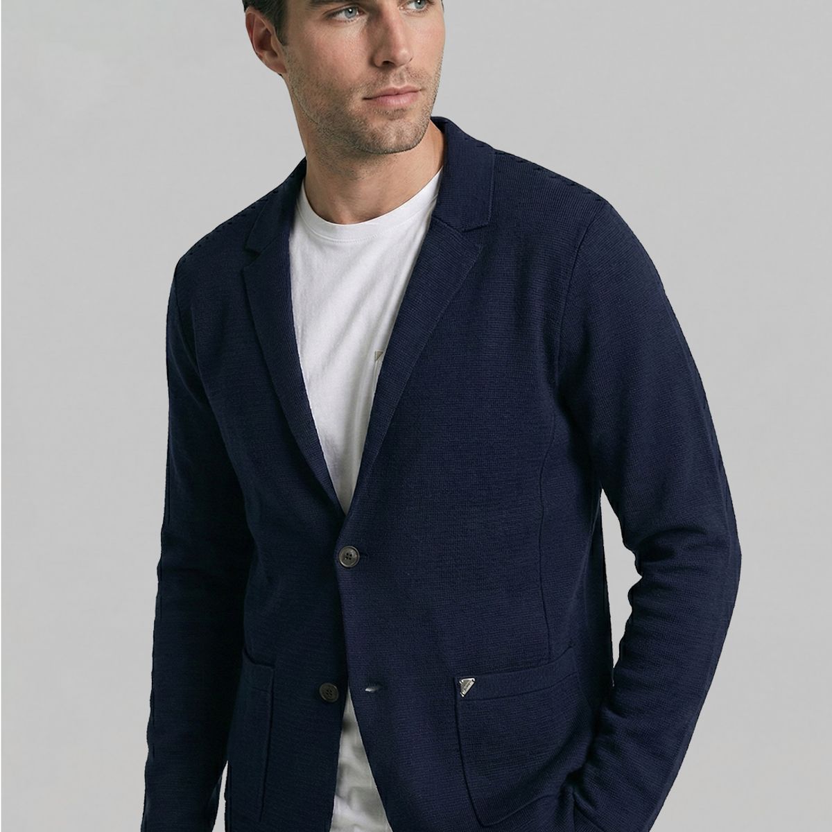 NEW MAN - Cardigan Dover Navy New Man