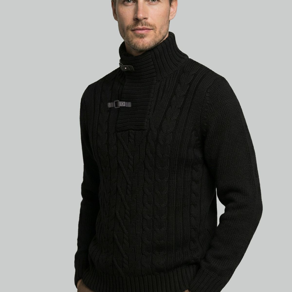 NEW MAN - Sweater Asti Black New Man