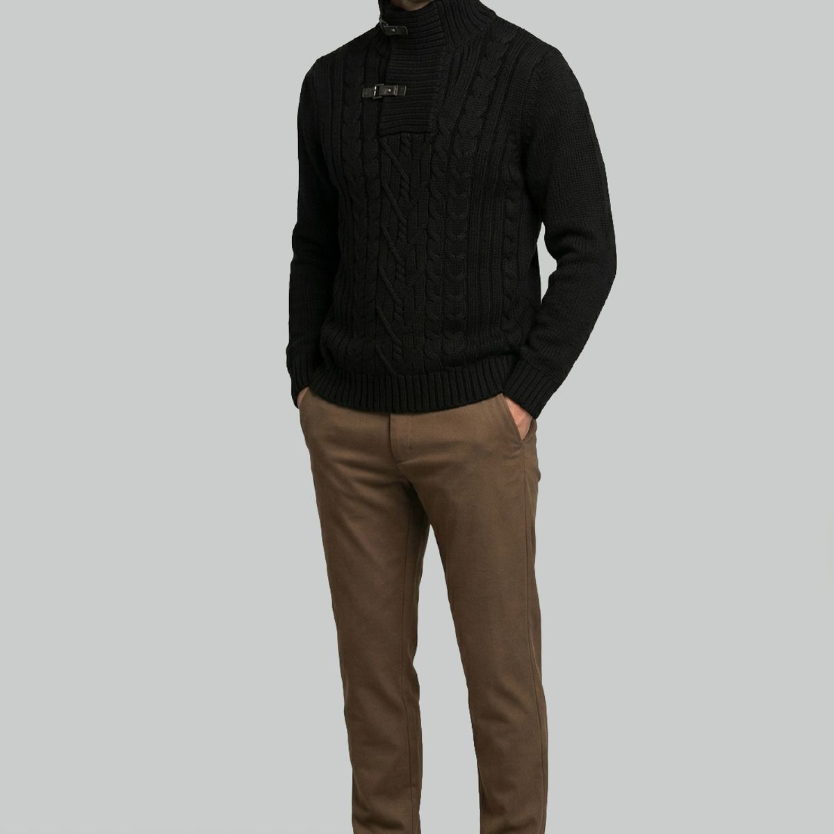NEW MAN - Sweater Asti Black New Man
