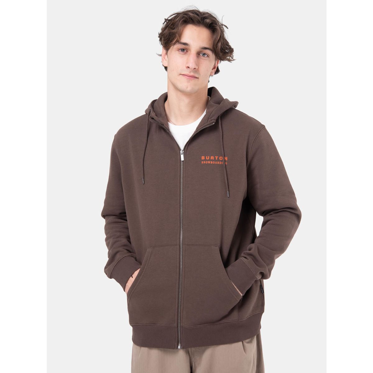 BURTON - Poleron Hombre Landmark Full Zip Café BURTON