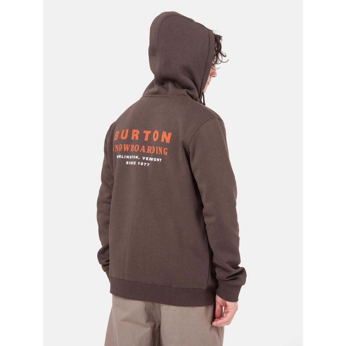 BURTON - Poleron Hombre Landmark Full Zip Café BURTON