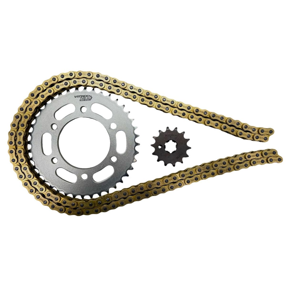 GENERICO - KIT TRANSMISION FZ-16FZN-150 1440 428H-140L VITRIX