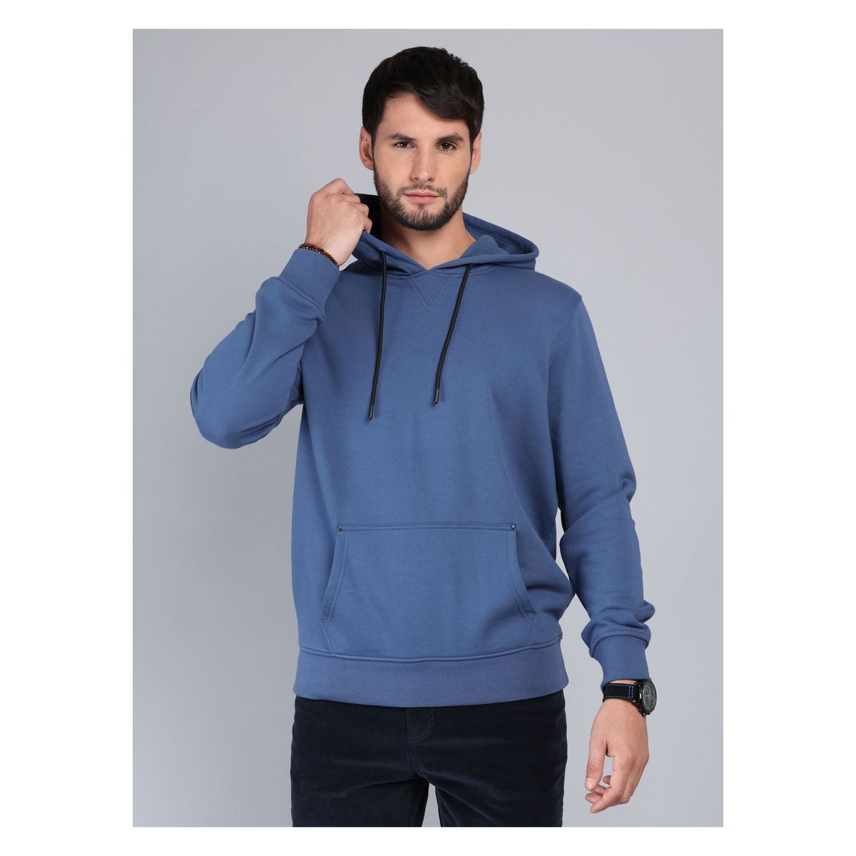 ARROW - Polerón Con Capucha Regular Fit Azul Arrow ARROW