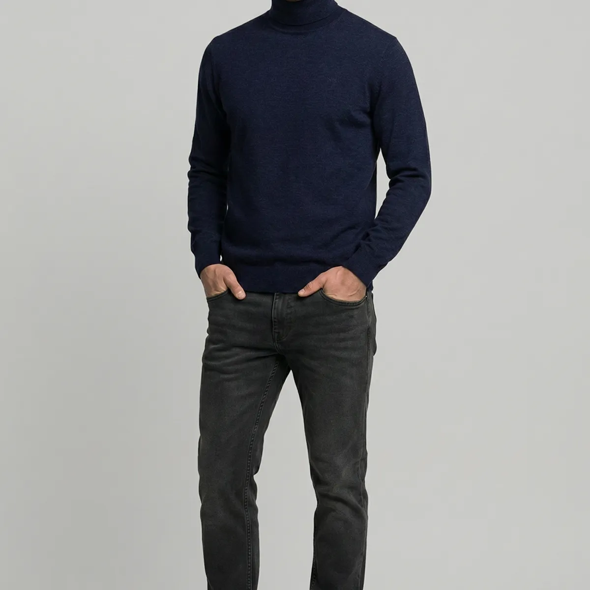 NEW MAN - Sweater Arganza Navy New Man