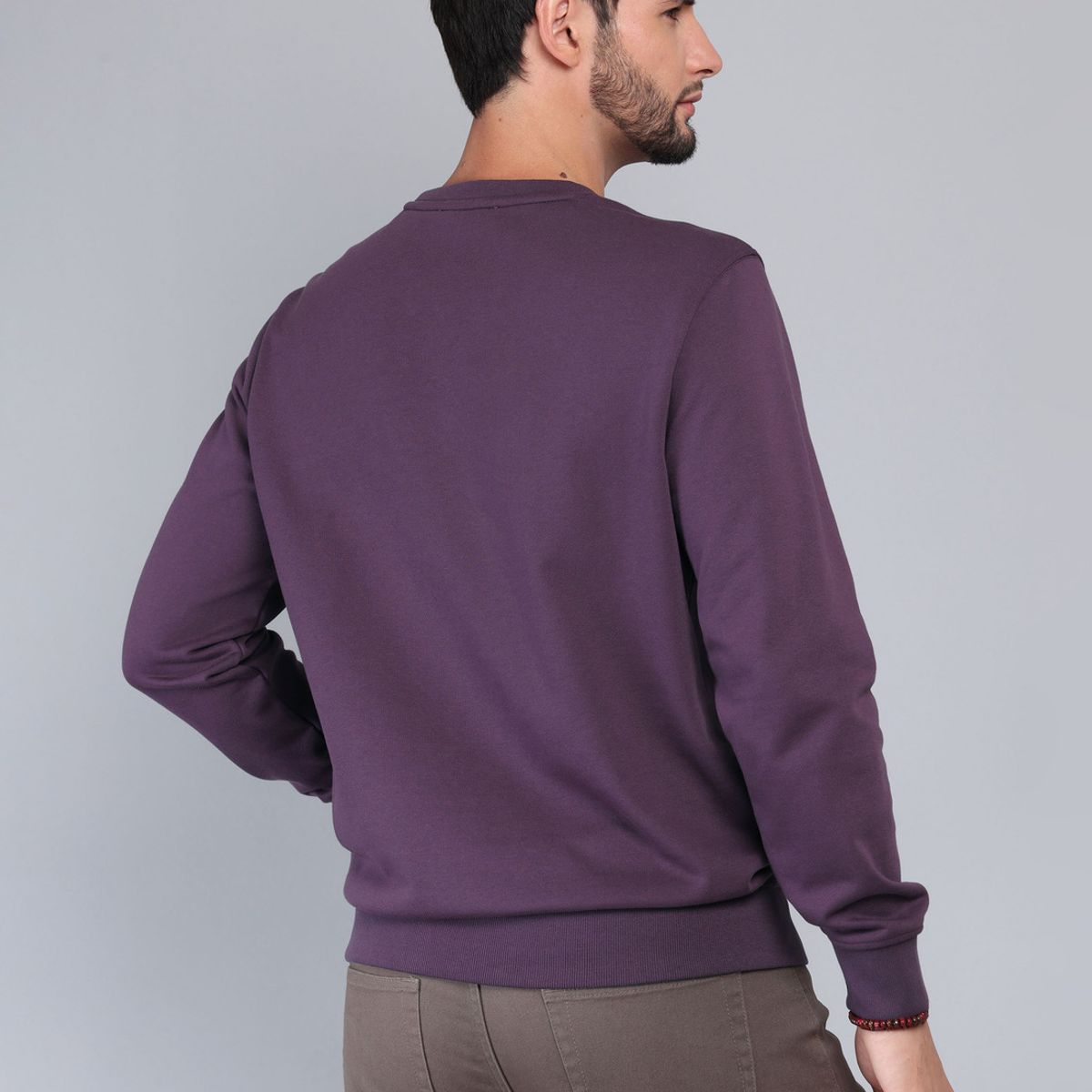 ARROW - Polerón Cuello Redondo Regular Fit Burdeo Arrow ARROW