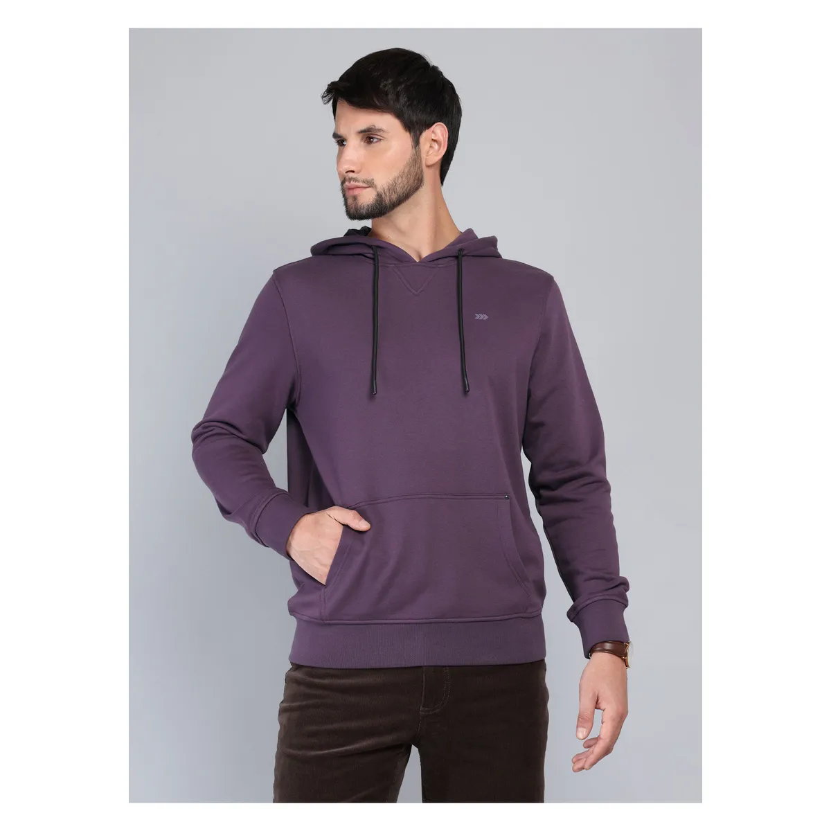 ARROW - Polerón Con Capucha Regular Fit Burdeo Arrow ARROW
