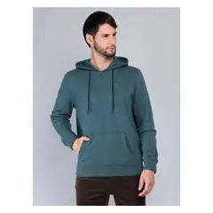 ARROW - Polerón Con Capucha Regular Fit Petróleo
