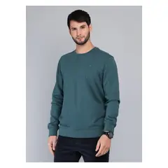 ARROW - Polerón Cuello Redondo Regular Fit Petróleo